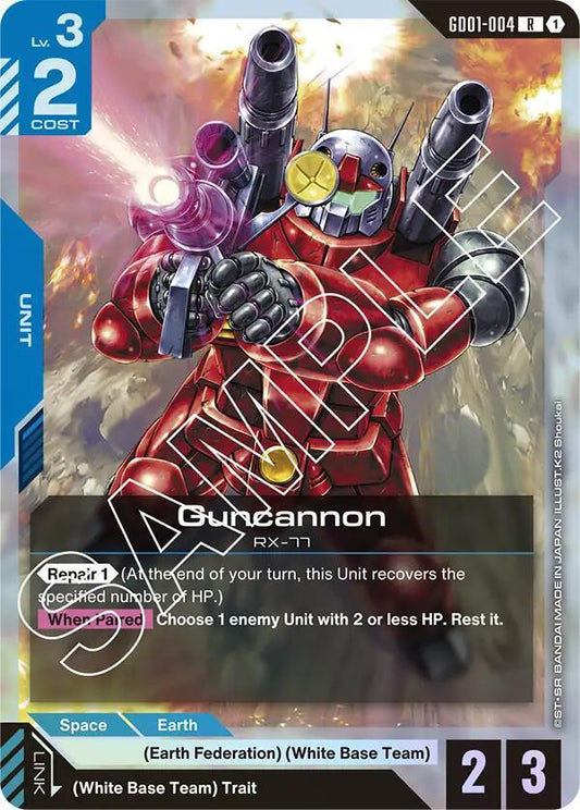 Guncannon-Newtype Rising-Rare-Holofoil