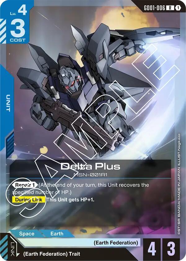 Delta Plus-Newtype Rising-Rare-Holofoil