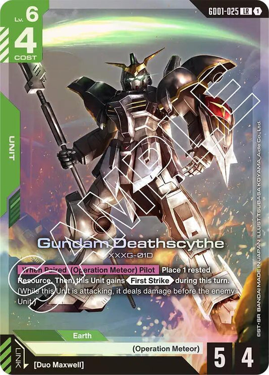Gundam Deathscythe (GD01-025)-Newtype Rising-Legend Rare-Holofoil