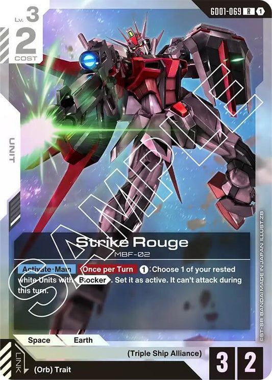 Strike Rouge-Newtype Rising-Rare-Holofoil