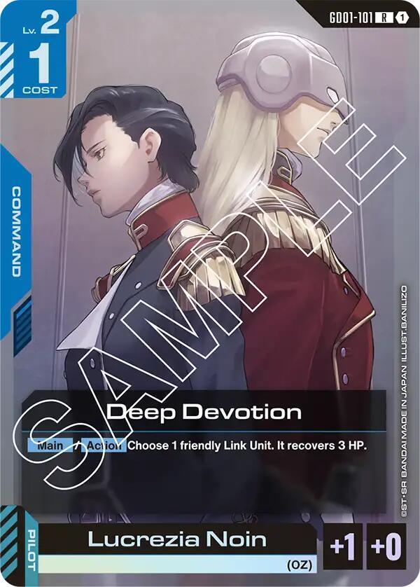 Deep Devotion-Newtype Rising-Rare-Holofoil