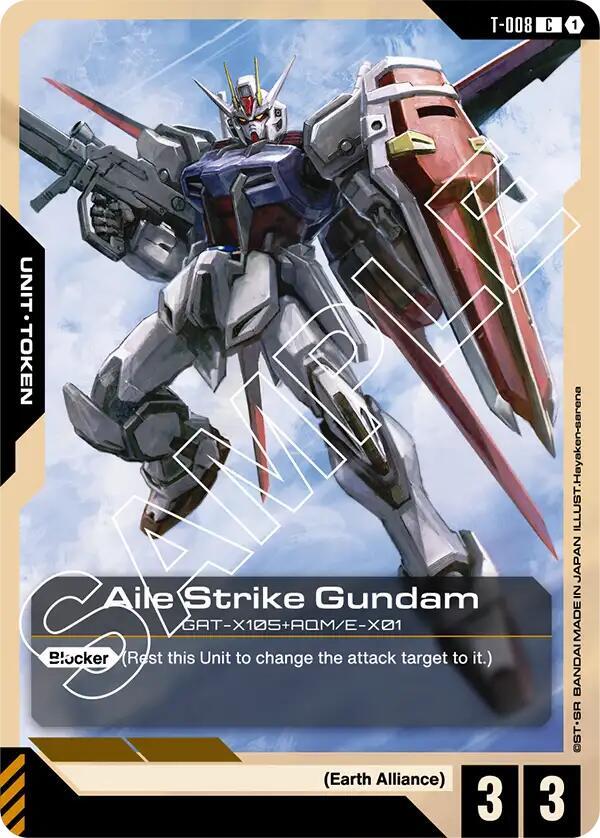 Aile Strike Gundam (T-008) Token-Newtype Rising-Common-Normal