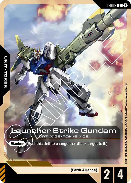 Launcher Strike Gundam (T-009) Token-Newtype Rising-Common-Normal