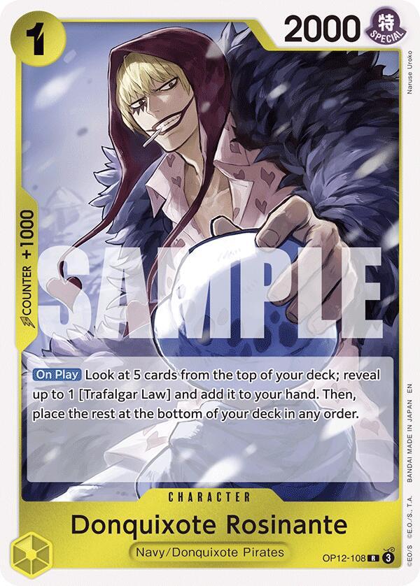 Donquixote Rosinante (108)-Legacy of the Master-R-Foil