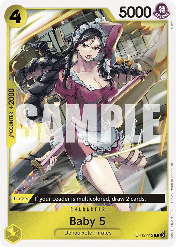 Baby 5 (112)-Legacy of the Master-R-Foil