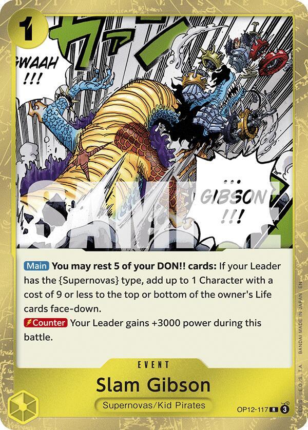 Slam Gibson-Legacy of the Master-R-Foil