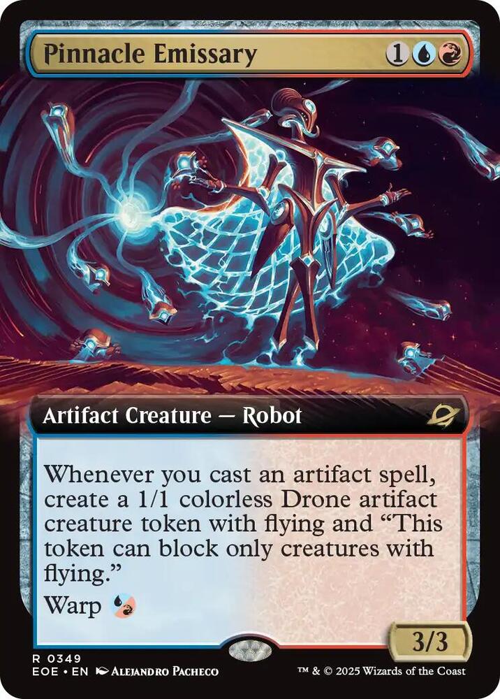 Pinnacle Emissary (Extended Art)-Edge of Eternities-R-Normal