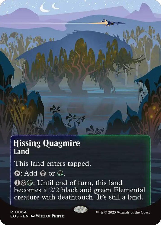 Hissing Quagmire (0064) (Borderless)-Edge of Eternities: Stellar Sights-R-Normal