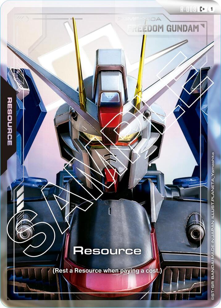 Resource (R-008) (C+)-Newtype Rising-C+-Holofoil