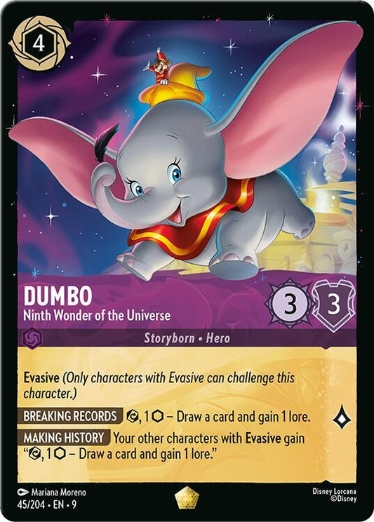 Dumbo - Ninth Wonder of the Universe-Fabled-Legendary-Cold Foil