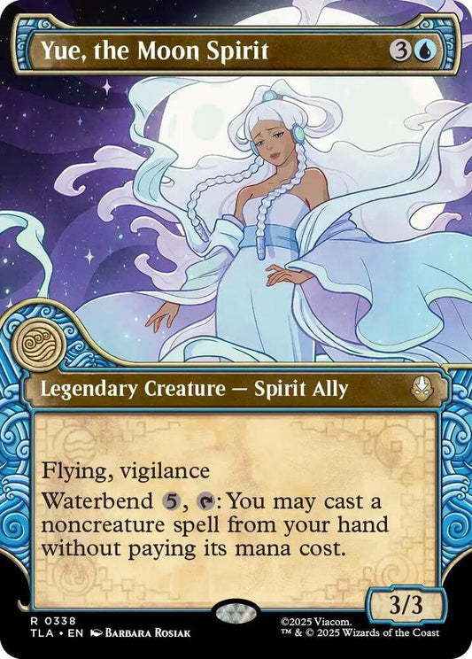 Yue, the Moon Spirit (Showcase)-Avatar: The Last Airbender-R-Foil