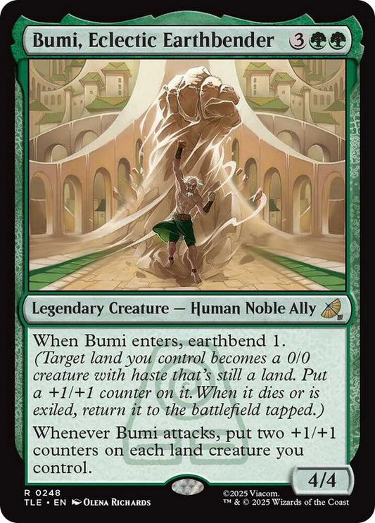 Bumi, Eclectic Earthbender-Avatar: The Last Airbender: Eternal-Legal-R-Normal