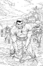 Fort Psycho #1 Cover H Inc 1:20 Dustin Weaver Black & White Variant