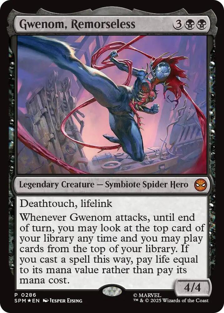 Gwenom, Remorseless-Unique and Miscellaneous Promos-P-Foil