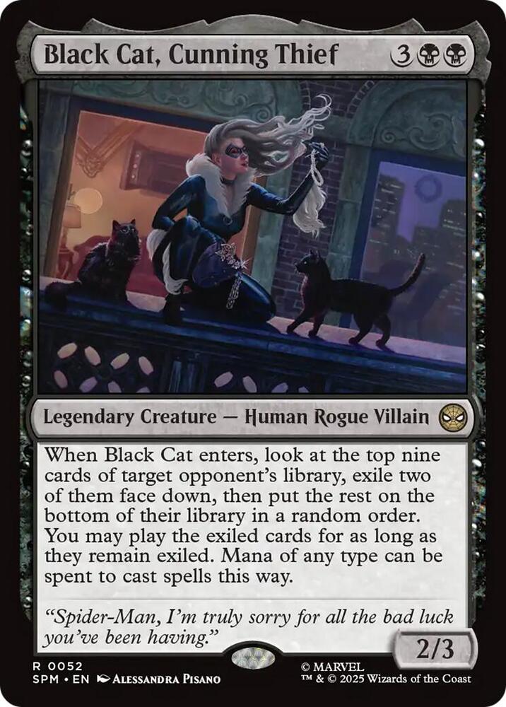 Black Cat, Cunning Thief-Marvel's Spider-Man-R-Normal