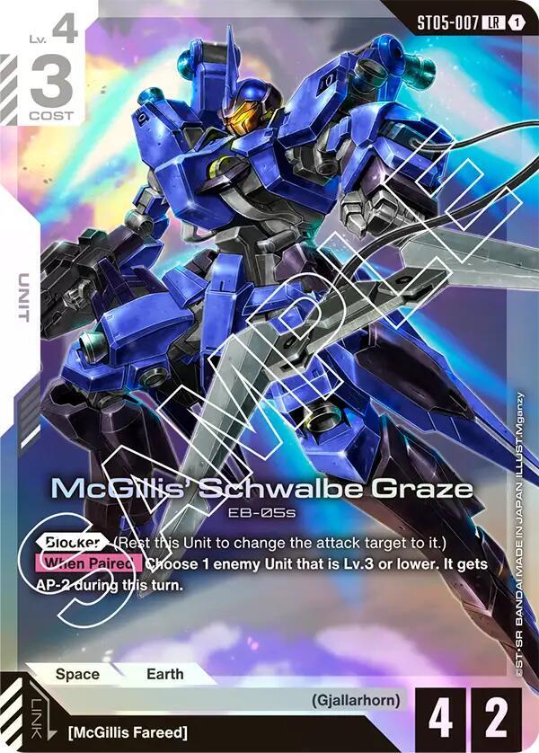 McGillis' Schwalbe Graze-Starter Deck 05: Iron Bloom-Legend Rare-Holofoil