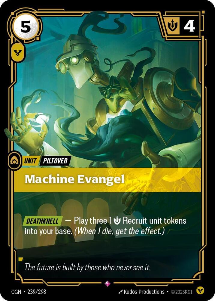 Machine Evangel-Origins-Rare-Foil