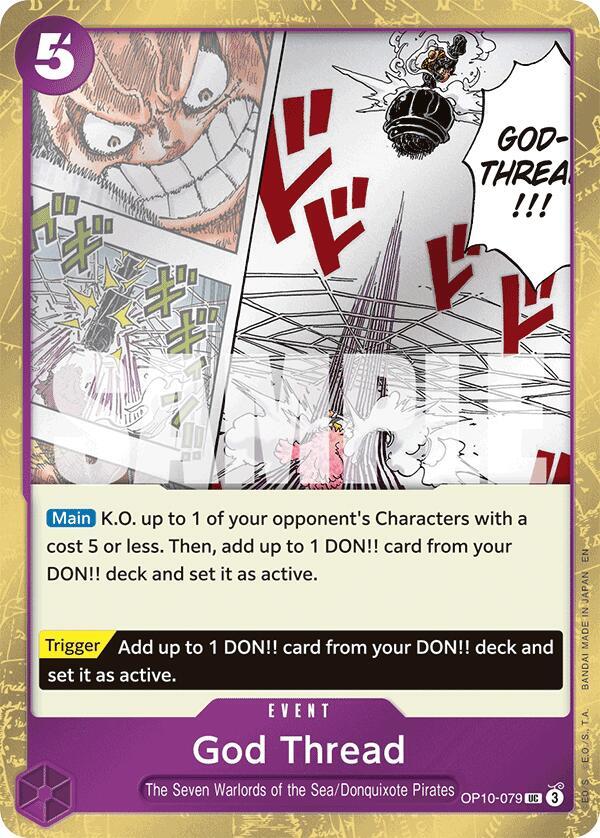 God Thread (Pirate Foil)-Premium Booster -The Best- Vol. 2-UC-Foil