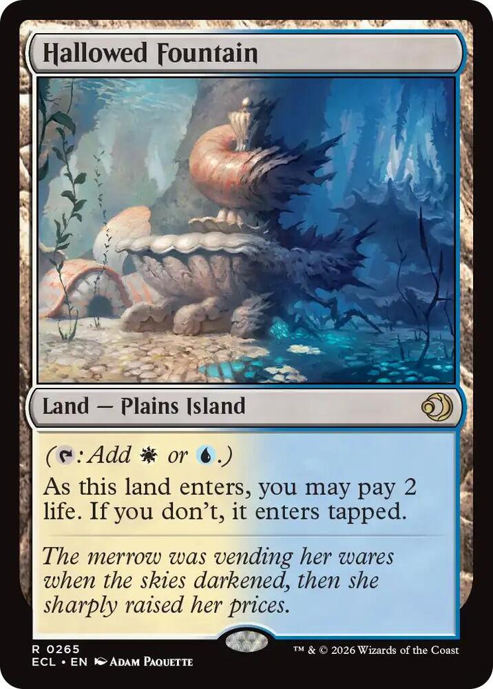 Hallowed Fountain-Lorwyn Eclipsed-R-Normal