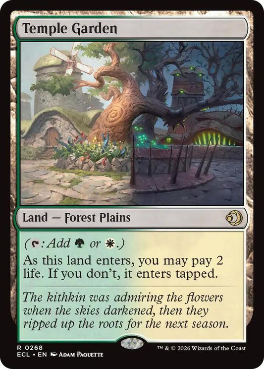 Temple Garden-Lorwyn Eclipsed-R-Foil
