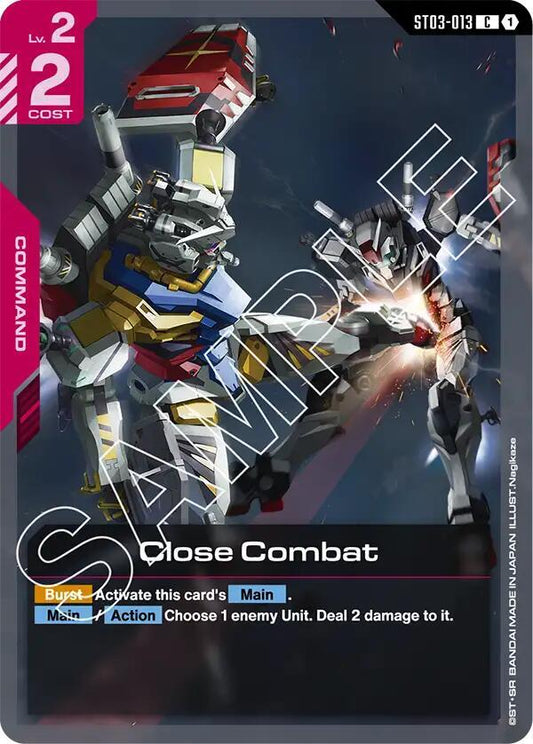 Close Combat-Starter Deck 06: Clan Unity-Common-Normal