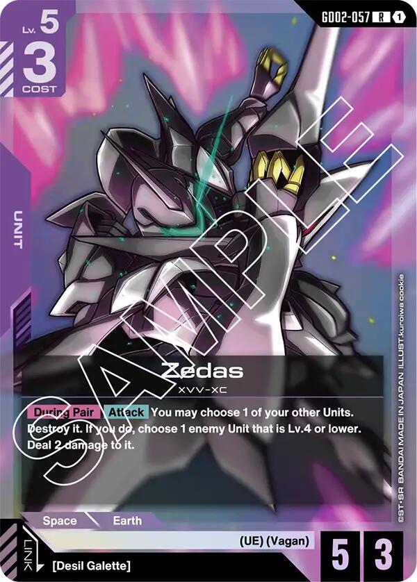 Zedas-Dual Impact-Rare-Holofoil
