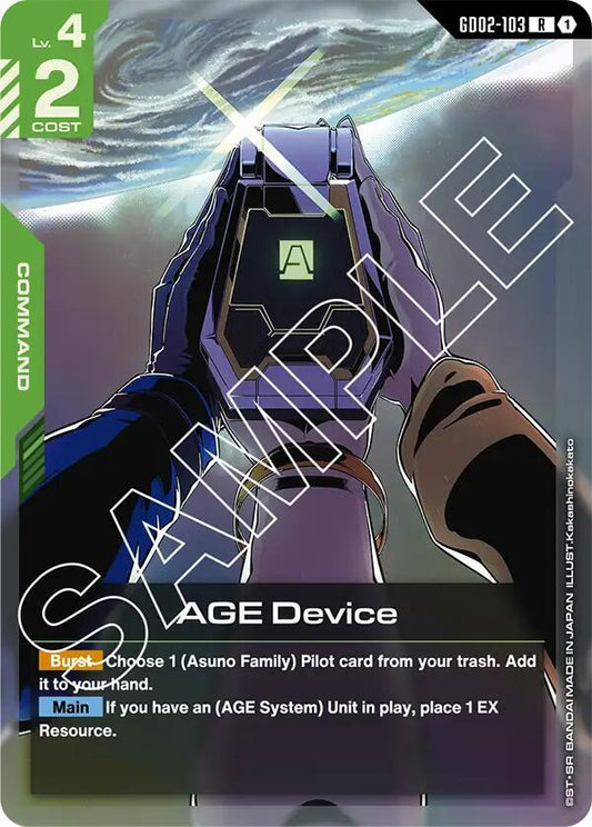 AGE Device-Dual Impact-Rare-Holofoil