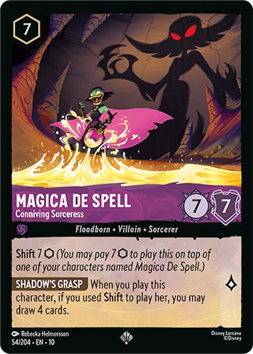 Magica De Spell - Conniving Sorceress-Whispers in the Well-Super Rare-Normal