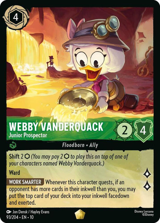 Webby Vanderquack - Junior Prospector-Whispers in the Well-Legendary-Normal