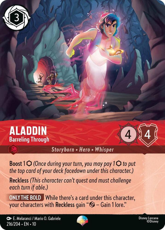 Aladdin - Barreling Through (Epic)-Whispers in the Well-Epic-Holofoil