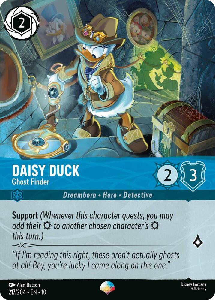 Daisy Duck - Ghost Finder (Epic)-Whispers in the Well-Epic-Holofoil