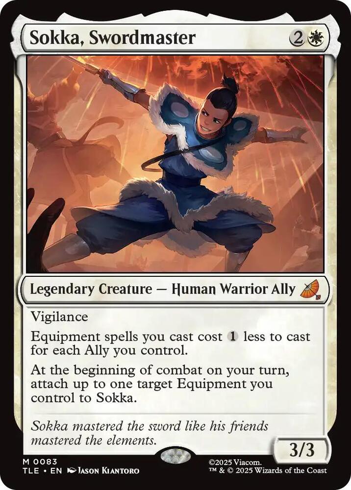 Sokka, Swordmaster-Avatar: The Last Airbender: Eternal-Legal-M-Normal
