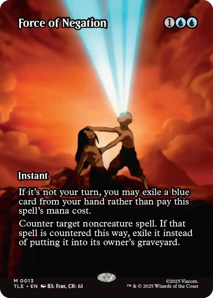 Force of Negation (Borderless)-Avatar: The Last Airbender: Eternal-Legal-M-Normal