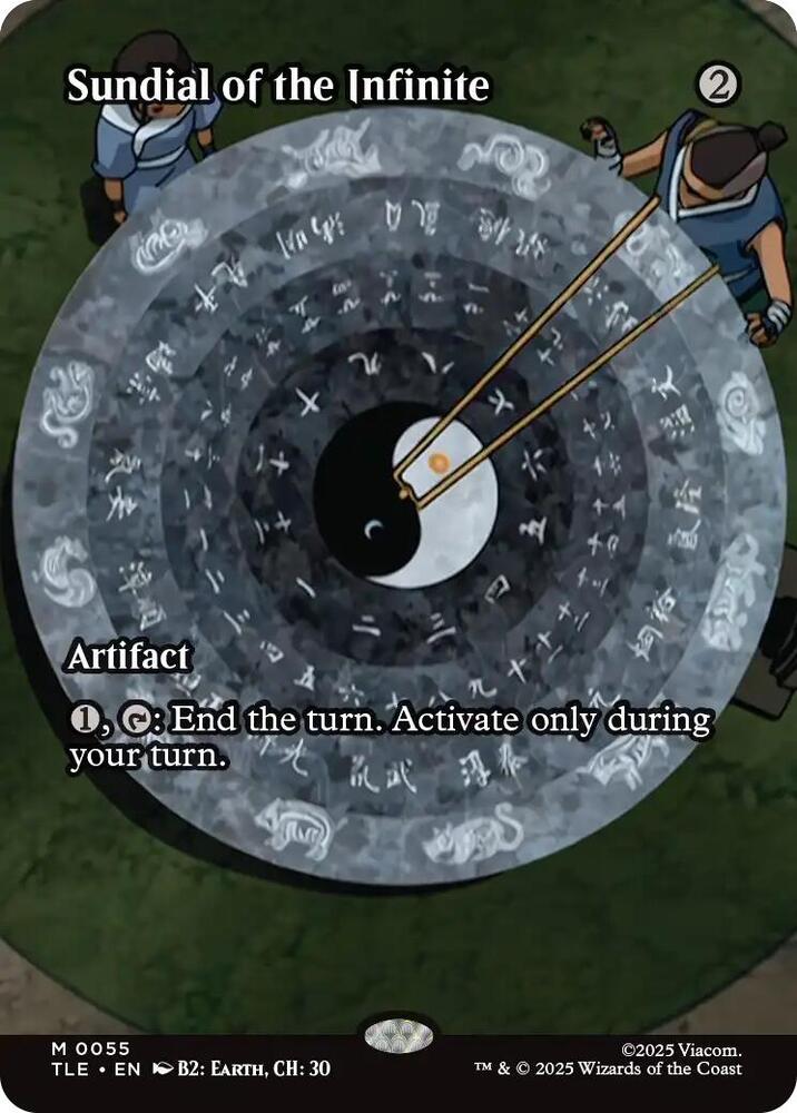 Sundial of the Infinite (Borderless)-Avatar: The Last Airbender: Eternal-Legal-M-Normal