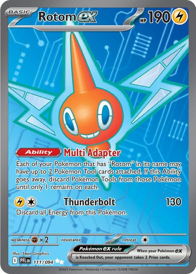 Rotom ex - 111/094-ME02: Phantasmal Flames-Ultra Rare-Holofoil