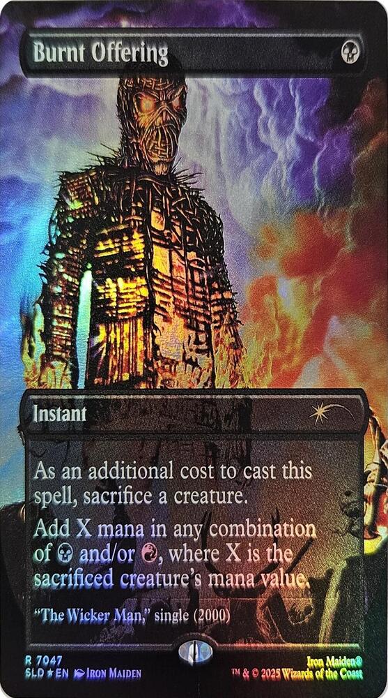Burnt Offering (Rainbow Foil)-Secret Lair Drop Series-R-Foil