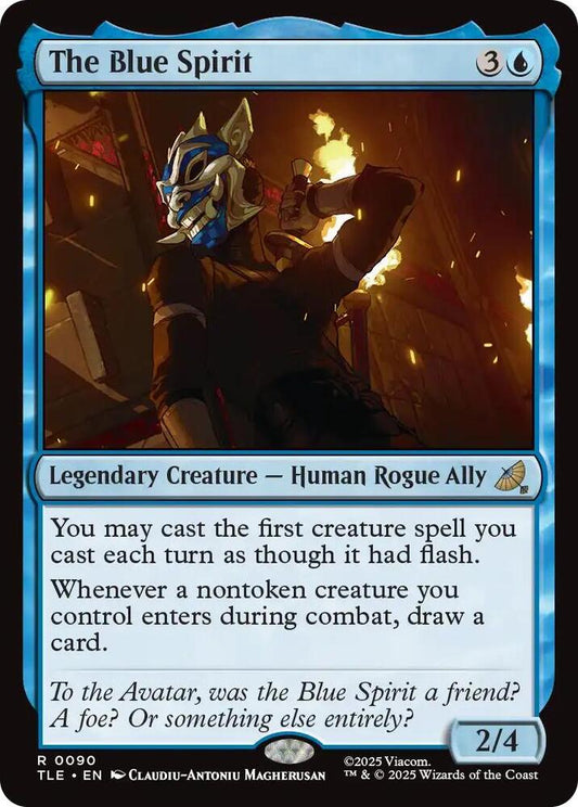 The Blue Spirit-Avatar: The Last Airbender: Eternal-Legal-R-Foil