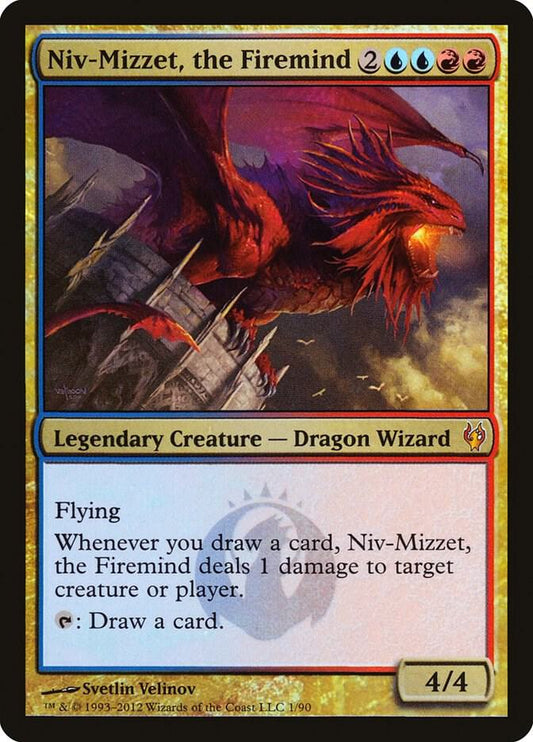 Niv-Mizzet, the Firemind-Duel Decks: Izzet vs. Golgari-M-Foil