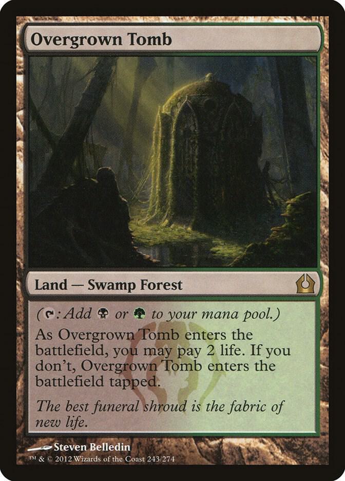 Overgrown Tomb-Return to Ravnica-R-Normal