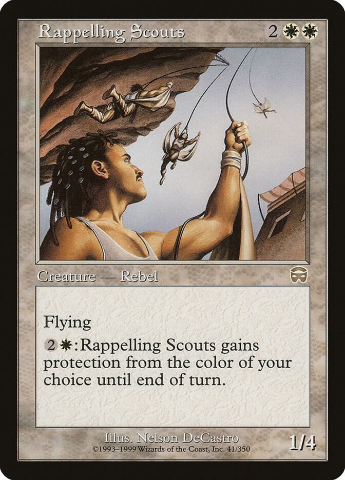 Rappelling Scouts-Mercadian Masques-R-Normal
