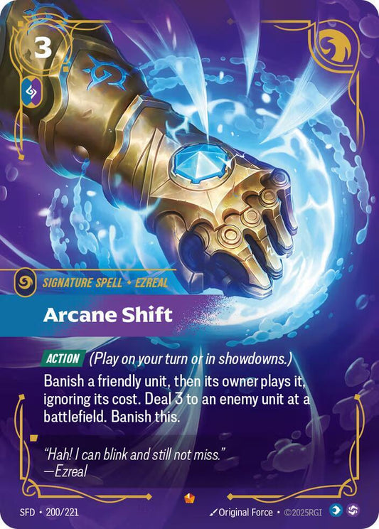 Arcane Shift-Spiritforged-Epic-Foil