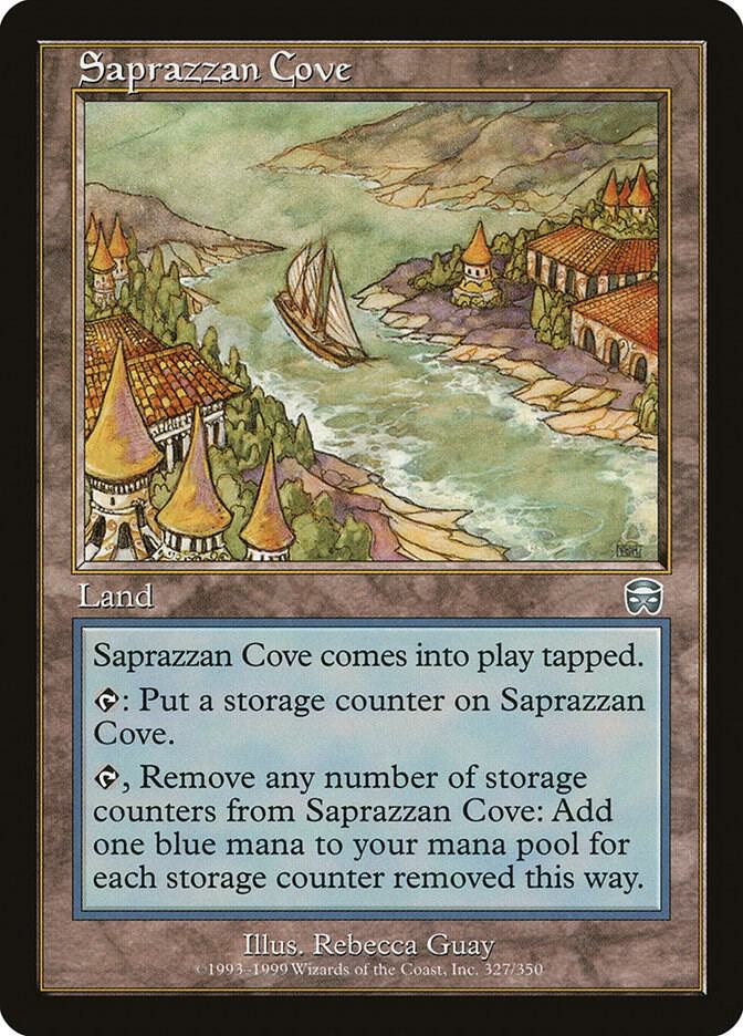 Saprazzan Cove-Mercadian Masques-U-Normal
