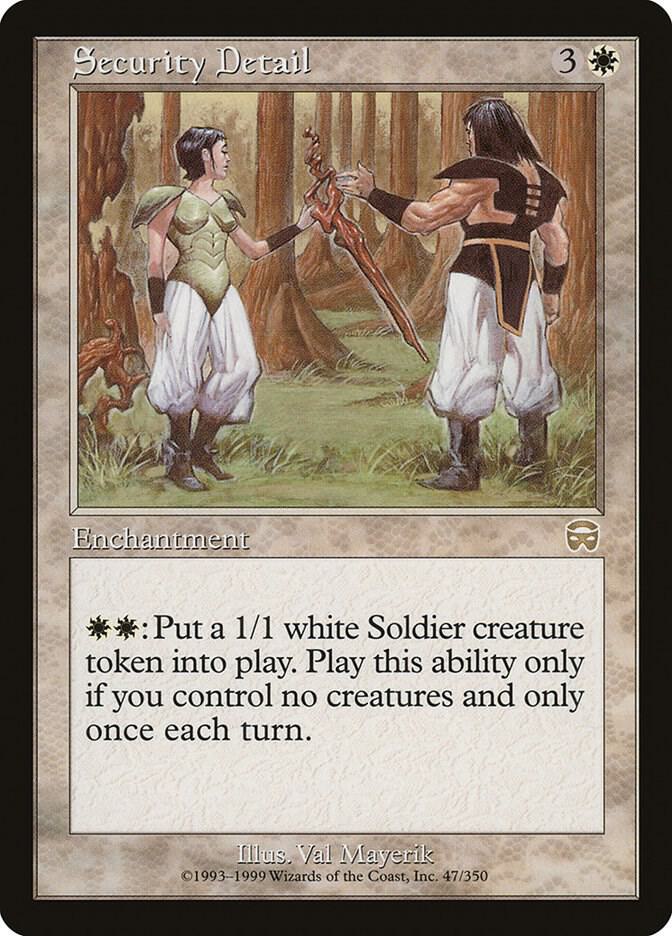Security Detail-Mercadian Masques-R-Normal