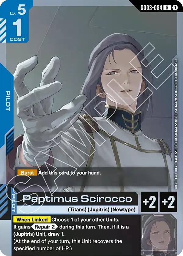Paptimus Scirocco-Steel Requiem-Rare-Holofoil