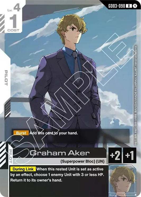 Graham Aker-Steel Requiem-Rare-Holofoil