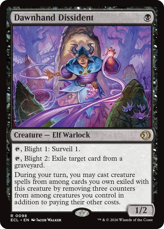 Dawnhand Dissident-Lorwyn Eclipsed-R-Foil