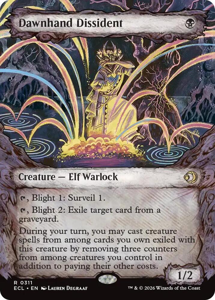 Dawnhand Dissident (Showcase)-Lorwyn Eclipsed-R-Normal