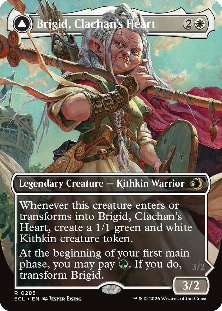 Brigid, Clachan's Heart (Borderless)-Lorwyn Eclipsed-R-Normal