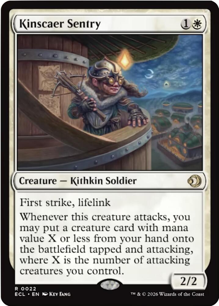Kinscaer Sentry-Lorwyn Eclipsed-R-Foil