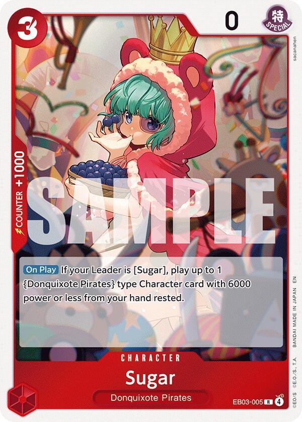 Sugar-Extra Booster: One Piece Heroines Edition-R-Foil